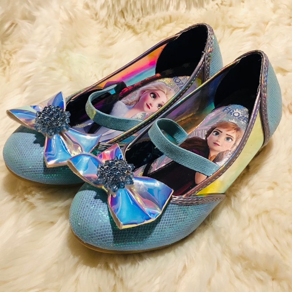 Disney Frozen 2 blue girls high heels